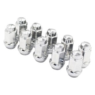 Coyote Accessories® - Chrome Cone Seat OE Style Ford Lug Wheel Installation Kit
