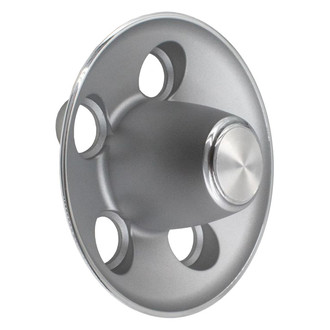 Coyote Accessories® - Light Argent Silver Wheel Cap