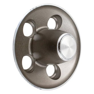 Coyote Accessories® - Dark Argent Silver Wheel Cap