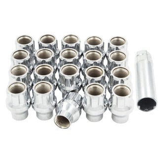 Coyote Accessories® - Chrome E-T/Ultra Seat OE Style Spline Lug Wheel Installation Kit