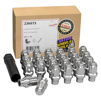 Coyote Accessories® - E-T/Ultra Seat Spline Lug Wheel Installation Kit