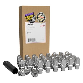 Coyote Accessories® 23K848 - Chrome E-T/Ultra Seat Spline Lug Wheel Installation Kit