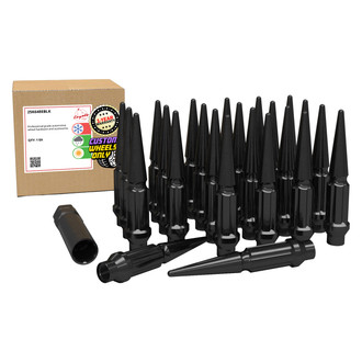 Coyote Accessories® - E-T/Ultra Seat Spline Spike Lug Wheel Installation Kit