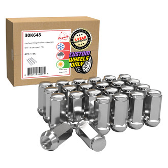 Coyote Accessories® - Cone Seat Acorn Bulge Lug Wheel Installation Kit w/o Valve Stems