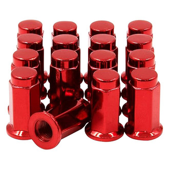 Coyote Accessories® - Red Flat Seat ATV&UTV Lug Wheel Installation Kit