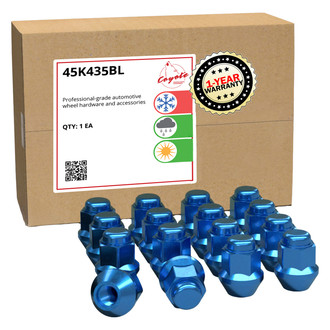 Coyote Accessories® - Blue Cone Seat ATV&UTV Acorn Bulge Lug Wheel Installation Kit