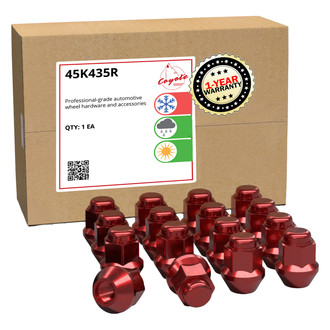 Coyote Accessories® - Red Cone Seat ATV&UTV Acorn Bulge Lug Wheel Installation Kit