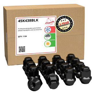 Coyote Accessories® - Black Cone Seat ATV&UTV Acorn Bulge Lug Wheel Installation Kit