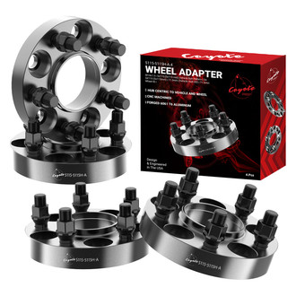 Coyote Accessories® - Black Anodized 6061-Billet Aluminum Wheel Adapter