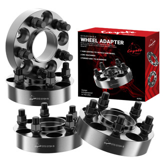 Coyote Accessories® - Black Anodized 6061-Billet Aluminum Wheel Adapter
