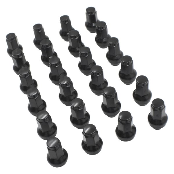 Coyote Accessories® - Black Cone Seat OE Style Ford Lug Wheel Installation Kit