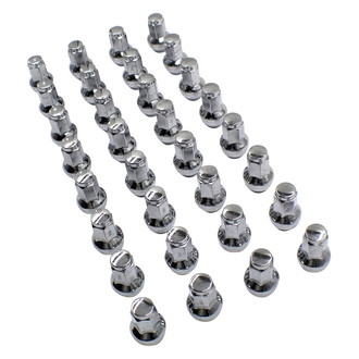 Coyote Accessories® - Cone Seat OE Style Ford Lug Wheel Installation Kit w/o Valve Stems