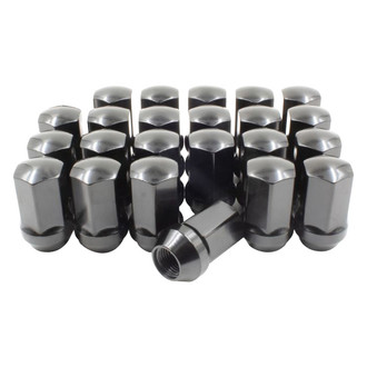Coyote Accessories® - Black Cone Seat OE Style Dodge / Jeep / Ram Lug Wheel Installation Kit