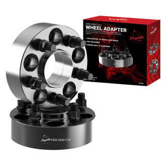 Coyote Accessories® - Black Anodized 6061-Billet Aluminum Wheel Adapter