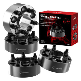 Coyote Accessories® - Black Anodized 6061-Billet Aluminum Wheel Adapter