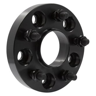 Coyote Accessories® 5475-5475H-A703-12 - Black Anodized 6061-Billet Aluminum Wheel Adapter
