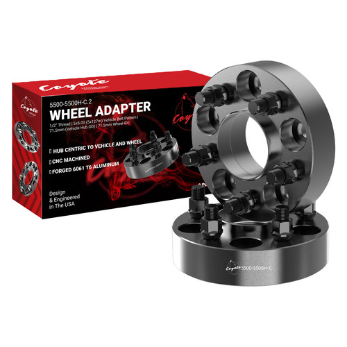 Coyote Accessories® 5500-5500H-C - Black Anodized 6061-Billet