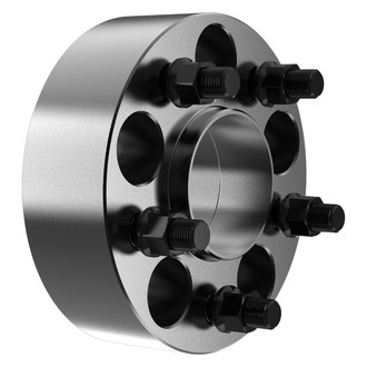 Coyote Accessories® 5500-5500H-E - Black Anodized 6061-Billet Aluminum Wheel Adapter