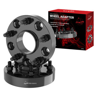 Coyote Accessories® - Black Anodized 6061-Billet Aluminum Wheel Adapter