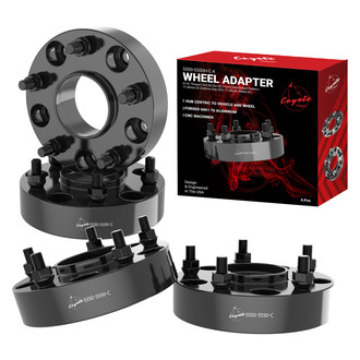 Coyote Accessories® - Black Anodized 6061-Billet Aluminum Wheel Adapter