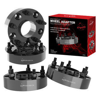 Coyote Accessories® - Black Anodized 6061-Billet Aluminum Wheel Adapter