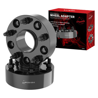 Coyote Accessories® - Black Anodized 6061-Billet Aluminum Wheel Adapter