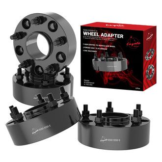 Coyote Accessories® - Black Anodized 6061-Billet Aluminum Wheel Adapter