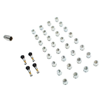 Coyote Accessories® - Cone Seat OE Style Acorn Bulge Lug Wheel Installation Kit
