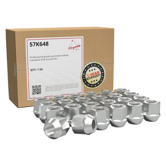 Coyote Accessories® - Zinc Cone Seat OE Acorn Bulge Lug Wheel Installation Kit