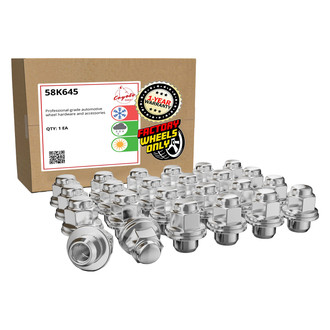 Coyote Accessories® - Chrome Mag Seat OE Style Toyota Lug Wheel Installation Kit
