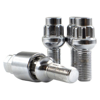 Coyote Accessories® - Chrome Radius/Ball Seat Bolt Wheel Locks