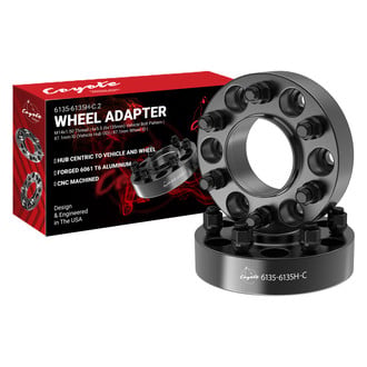 Coyote Accessories® - Black Anodized Wheel Adapter