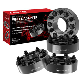 Coyote Accessories® - Black Anodized 6061-Billet Aluminum Wheel Adapter