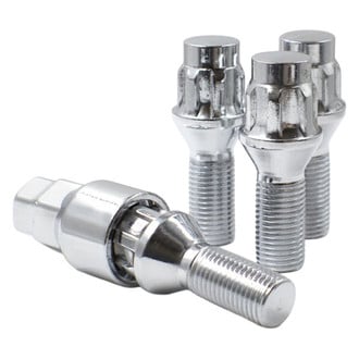 Coyote Accessories® - Chrome Cone Seat Bolt Wheel Locks