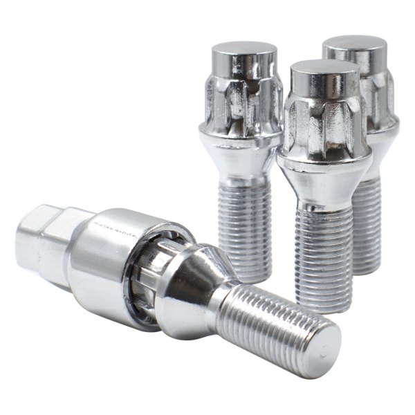 Coyote Accessories® - Chrome Cone Seat Bolt Wheel Locks