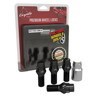 Coyote Accessories® - Black Cone Seat Wheel Locks