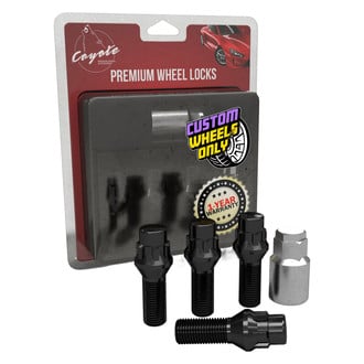 Coyote Accessories® - Black Cone Seat Wheel Locks