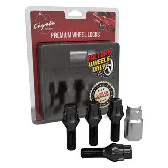 Coyote Accessories® - Black Cone Seat Wheel Locks