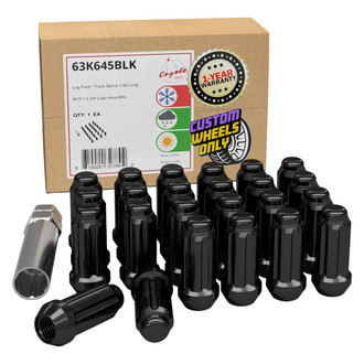 Coyote Accessories® - Cone Seat Spline Lug Wheel Installation Kit