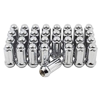 Coyote Accessories® - Cone Seat Spline (6 Sided) Lug Wheel Installation Kit w/o Valve Stems