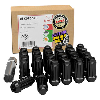 Coyote Accessories® - Cone Seat Spline Lug Wheel Installation Kit