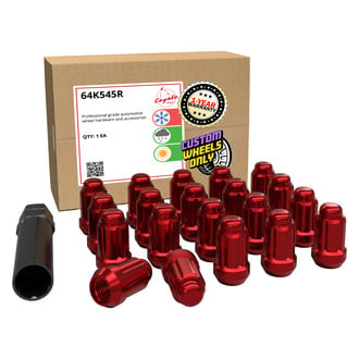 Coyote Accessories® - Cone Seat Spline Lug Wheel Installation Kit w/o Valve Stems