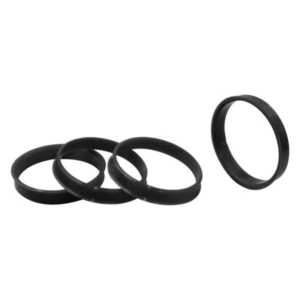 Coyote Accessories® - Black Anodized Plastic Hub Centric Ring Set