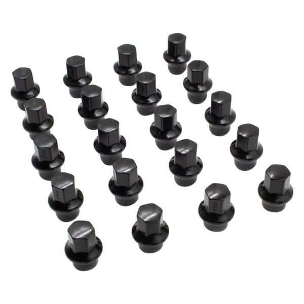 Coyote Accessories® - Black Cone Seat OE Style Chrysler Lug Wheel Installation Kit