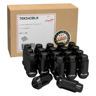 Coyote Accessories® - Cone Seat Acorn Bulge Lug Wheel Installation Kit