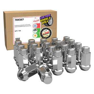 Coyote Accessories® - Cone Seat Acorn Bulge Lug Wheel Installation Kit