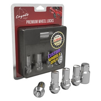 Coyote Accessories® - Cone Seat Acorn Open End Wheel Locks