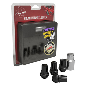 Coyote Accessories® - Cone Seat Acorn Bulge Wheel Locks