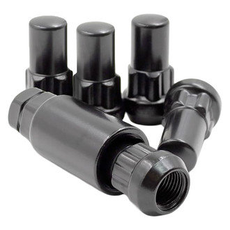 Coyote Accessories® - Black Cone Seat Acorn Bulge Wheel Locks