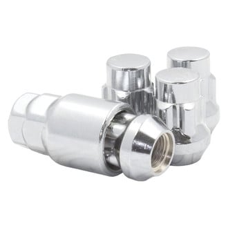 Coyote Accessories® - Chrome Cone Seat Acorn Bulge Wheel Locks